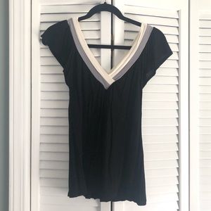 Charlotte Russe V neck blouse S